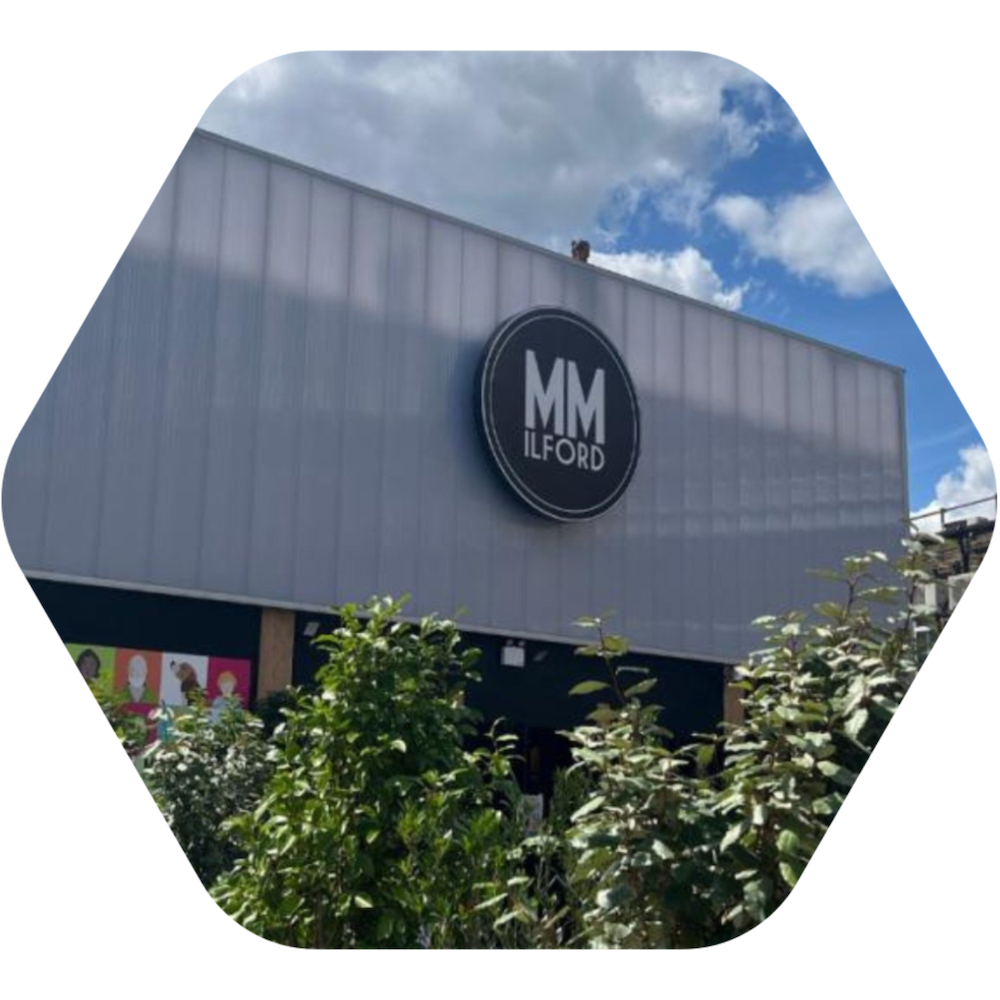 Mercato Metropolitano building at the Ilford location